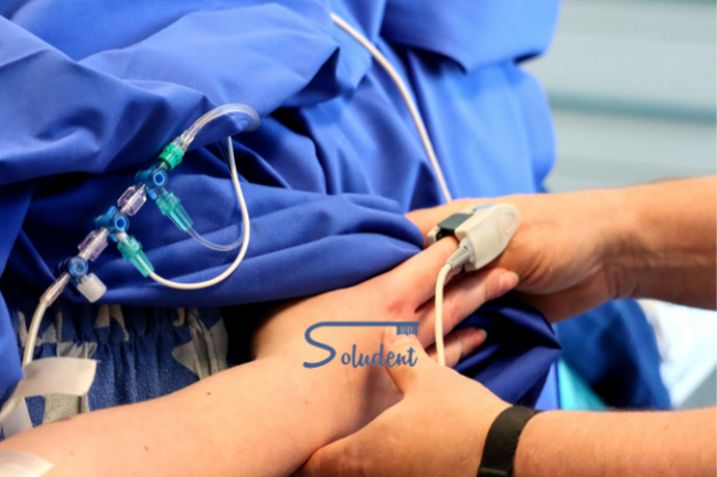anestesia bucal en soludent
