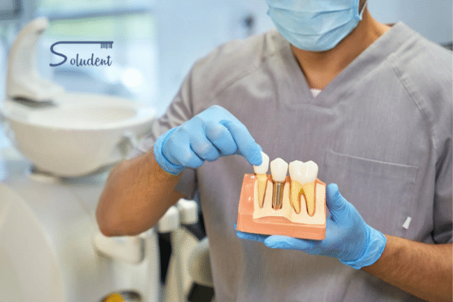 cuidados para un implante dental