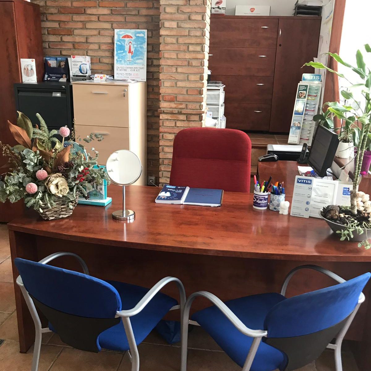 Recepción clínica Soludent En Alfas del Pi